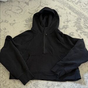 lululemon athletica Black Half-Zip Hoodie